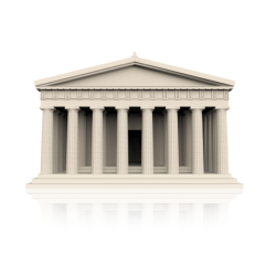Image of a greek temple